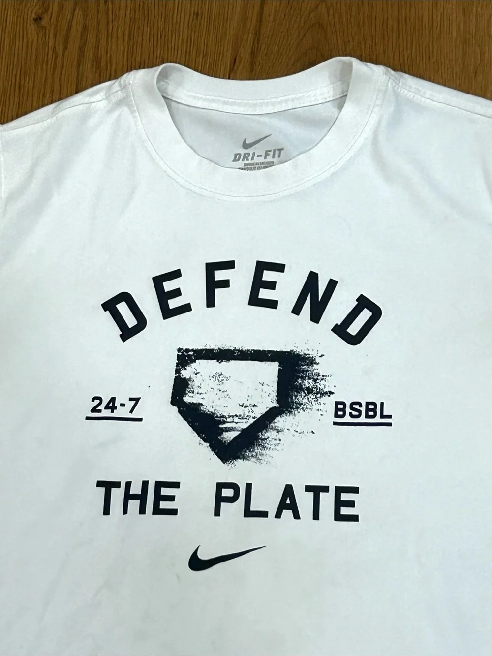 Youth Large Nike Dri-FIT Baseball T-shirt